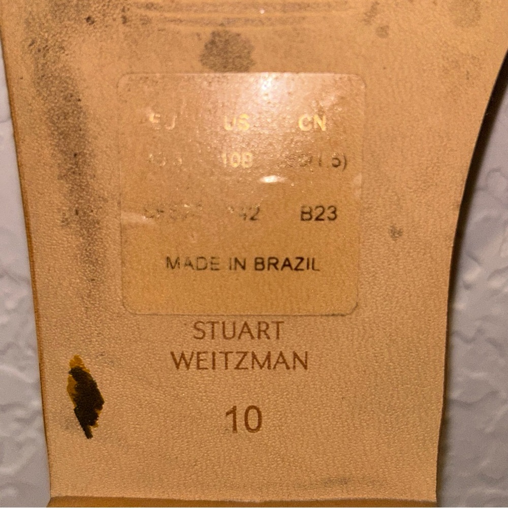 Stuart Weitzman Charleston Slip On Slide Sandal S… - image 6